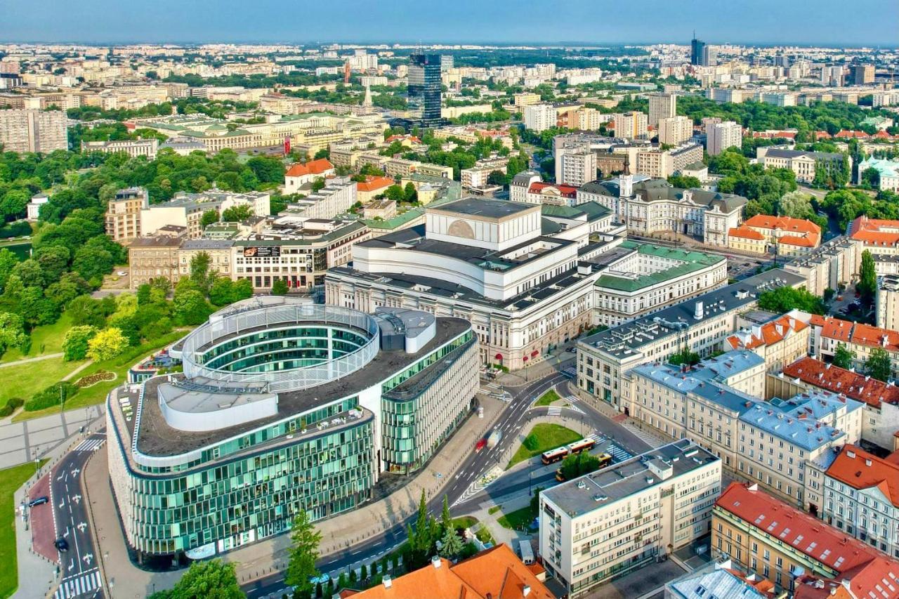Gold 2 King Size Bed, Metro X2 Free Wifi, 50'Tv Netflix, Hbo, Appletv+ Apartman Varsó Kültér fotó