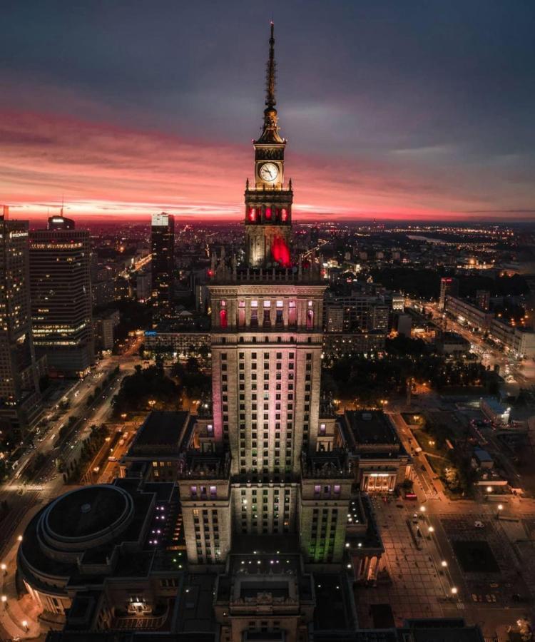 Gold 2 King Size Bed, Metro X2 Free Wifi, 50'Tv Netflix, Hbo, Appletv+ Apartman Varsó Kültér fotó